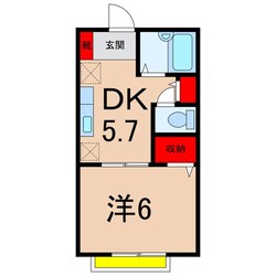 フレグランスハーモニーの物件間取画像